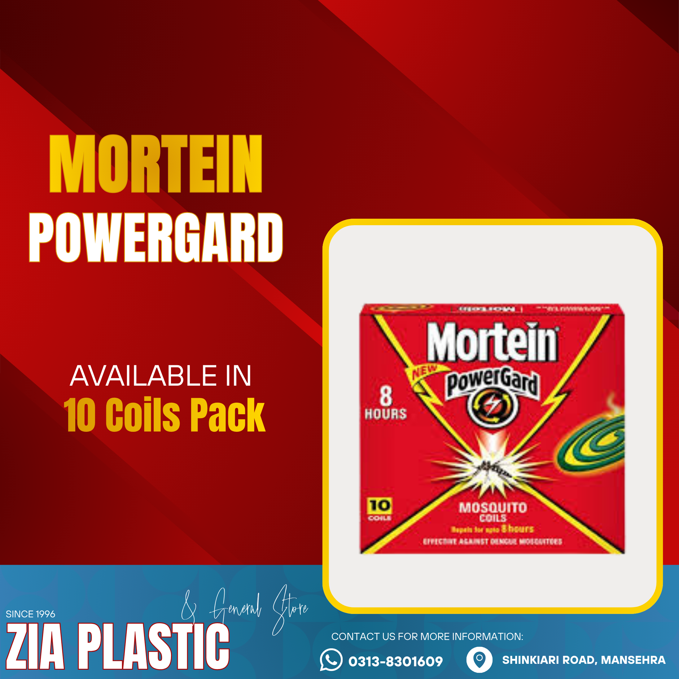 Mortein coil 10hours