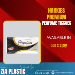 Hankies Premium Perfume Tissue 550 Ply