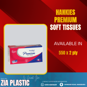 Hankies Premium Tissue 550 Ply