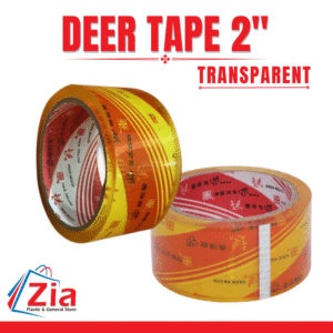 Deer Transparent Scotch Tape – 2"
