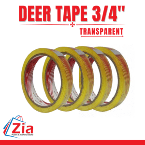 Deer Transparent Scotch Tape - 3/4”