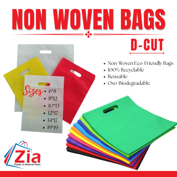 Nonwoven D-cut Bags