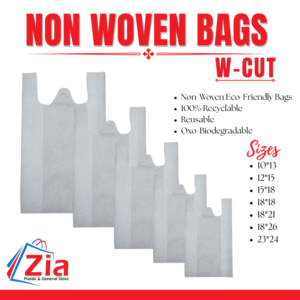 Nonwoven w cut Bags