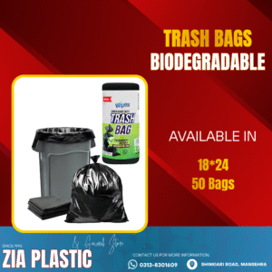 Wipes Trash Bags 18*24 (50 Bags)