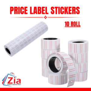 Price Label Roll Stickers (10Pc)
