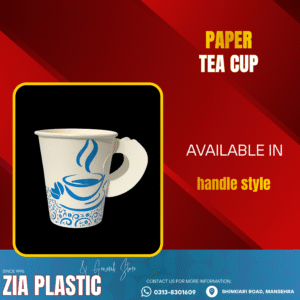 Disposable Cups for Tea and Coffee with Handle