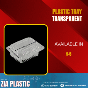 H6 Plastic Box with Folding Lid
