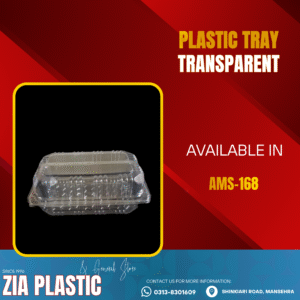 AMS 168 Transparent Plastic Box