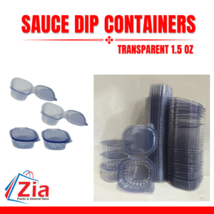 Dip Sauce Cup Transparent 1.5 oz