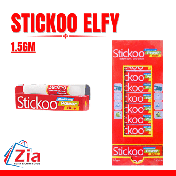 Stickoo Elfy Ultra Strong Power Glue (1.5g*12Pc)