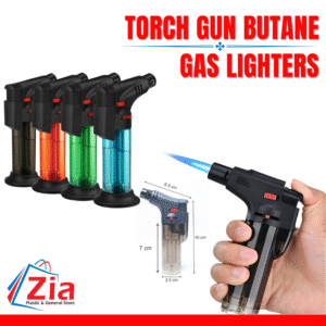 New Torch Lighters Flame Refillable Gas Lighter