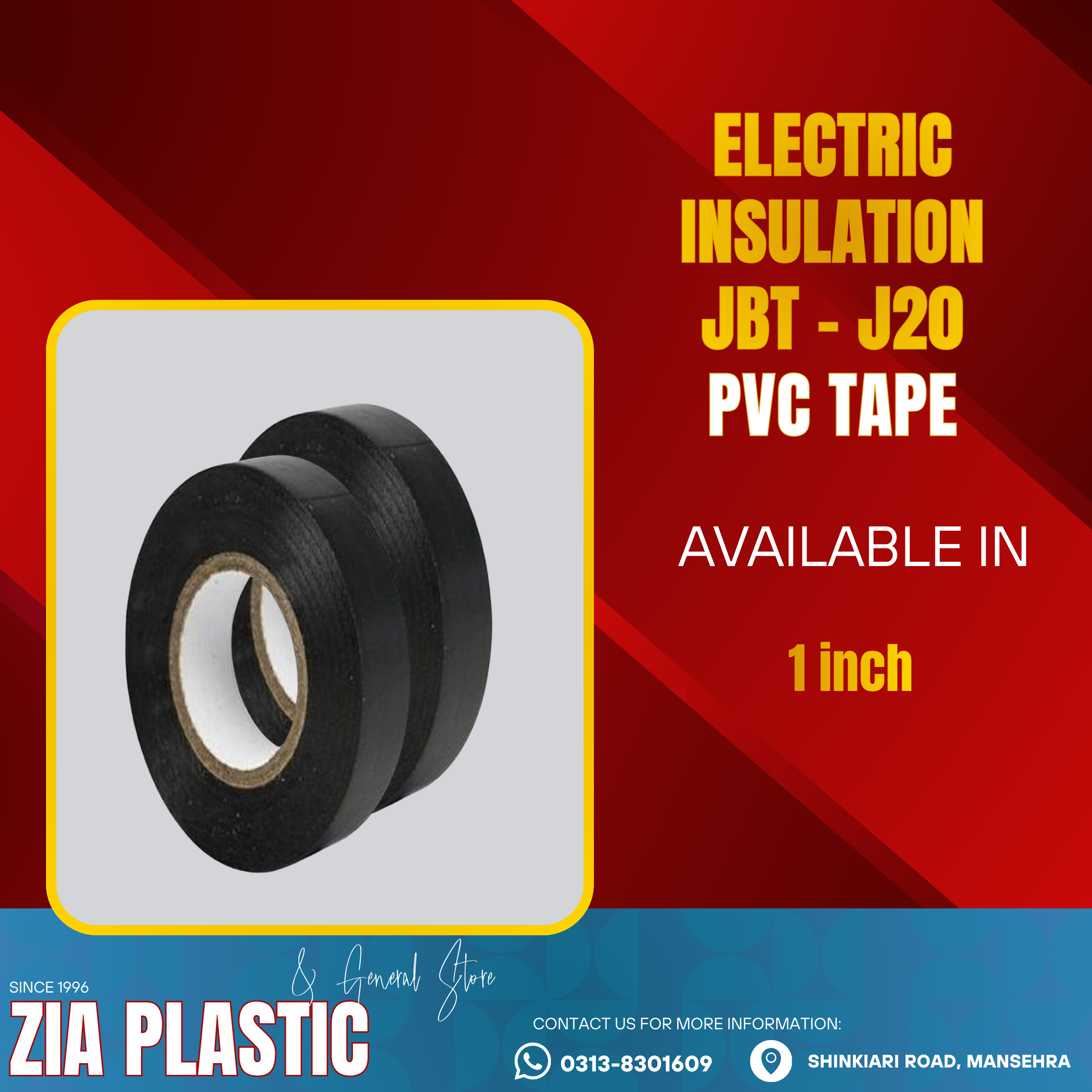 PVC Electric Insulation Tape- GBT J-20